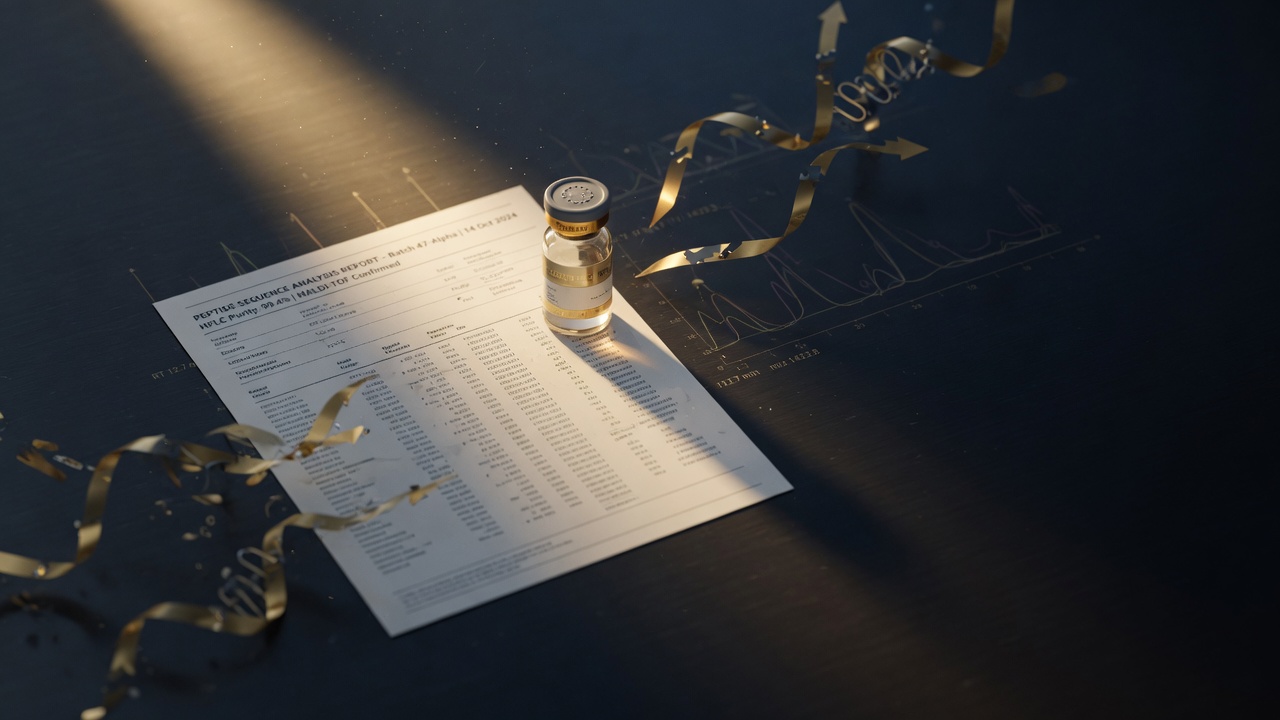 How to Read a Peptide Certificate of Analysis (COA): A Researcher's Guide